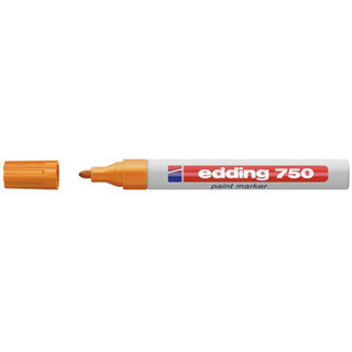 edding 750 Glanzlack-Marker creative - 2 - 4 mm Orange