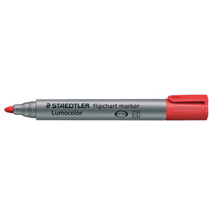 Staedtler® Flipchart-Marker Lumocolor® 356 Rundspitze Rot