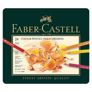 Faber-Castell Farbstift Polychromos 24er Metalletui