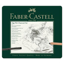 Faber-Castell Pitt Kohle Set 24-teilig Zeichenkohle...