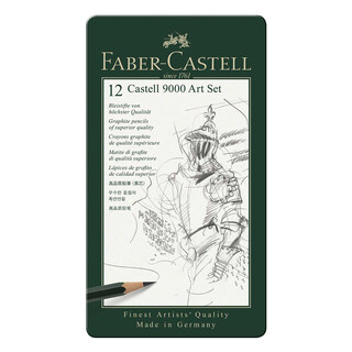 Faber-Castell Bleistift Castell 9000 12er Art Set