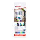 edding Porzellan-Pinselstift 4200 6er Set Kalte Farben