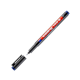 edding Permanent Pen 140 S wasserfeste Tinte Blau