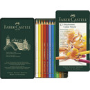Faber-Castell Farbstift Polychromos 12er Metalletui