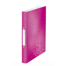 Leitz Ringbuch WOW A4 PP 2 Ringe Pink