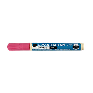PODARI Porzellan Stift (auch für Glas und Keramik) - Pink