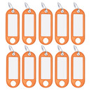 Wedo Schlüsselanhänger aus Kunststoff mit Ring Orange 10...