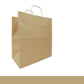 PODARI Papier-Tragetasche - Braun 17,4 Liter - 250 St�ck