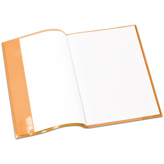 HERMA Heftumschlag Heftschoner Orange transparent DIN A4 1 Stck
