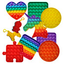 Fidget Toy Set Push Pop Bubble Antistressspielzeug für...