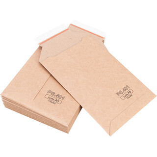 200 Wellpappversandtaschen 175 x 250 mm f�r A5 Kartonversandtasche Versandtasche Pappe selbstklebend