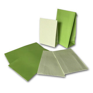 PODARI 60 Papiert�ten Hellgr�n Geschenkt�ten - 2 Gr��en | 12,5 x 19 cm & 10,5 x 15 cm | Geschenkverpackung