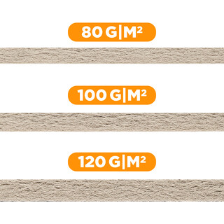 Schrenzpapier auf Rolle | 100 g/m� | 50 cm x 191 m 1 Rolle | Verpackungsmaterial Packpapier F�llmaterial