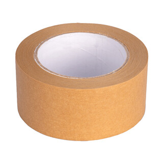 10 Rollen Papierklebeband Paketband aus Papier Klebeband 50 m leise abrollend Packband