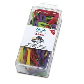 Läufer X-Band flexible Kreuzbänder, Größen & Farben sortiert, Verpackungsbänder