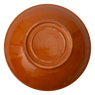 Lagan Rishtan Keramikteller tief Ø 33 cm Handarbeit - Apfel - Usbekischer Teller mit handbemaltem Design