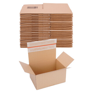 Automatik Karton - 40 Versandkartons mit selbstklebendem Deckel - Kartonagen 213 x 153 x 109 mm - VP30