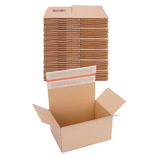 Automatik Karton - 60 Versandkartons mit selbstklebendem Deckel - Kartonagen 213 x 153 x 109 mm - VP30