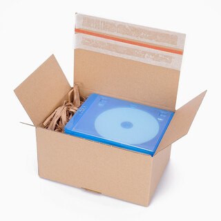 Automatik Karton - 60 Versandkartons mit selbstklebendem Deckel - Kartonagen 213 x 153 x 109 mm - VP30