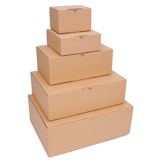 Versandkartons - Größe & Menge wählbar - kleine Kartons für Versand Faltschachteln