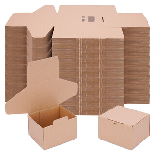 500 Versandkartons - 120 x 100 x 80 mm - kleine Kartons für Versand Faltschachteln