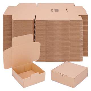 250 Versandkartons - 150 x 150 x 60 mm - kleine Kartons für Versand Faltschachteln