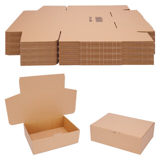 100 Versandkartons - 310 x 215 x 100 mm - kleine Kartons für Versand Faltschachteln