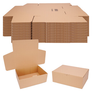 500 Versandkartons - 350 x 250 x 130 mm - kleine Kartons für Versand Faltschachteln