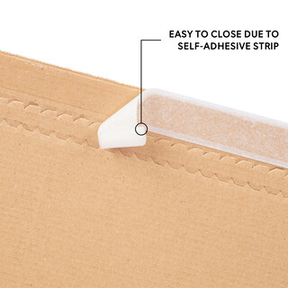 Buchverpackung 250 St�ck selbstklebend, 280 x 205 x 20-70 mm, Universal Wickelverpackung