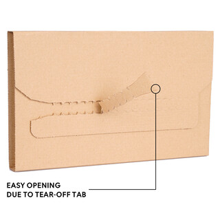 Buchverpackung 250 St�ck selbstklebend, 280 x 205 x 20-70 mm, Universal Wickelverpackung