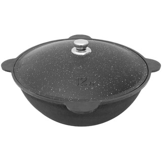 FlameFusion Utschak M Feuerofen mit Abzugsrohr | Uchag mit 12 Liter Kazan | Grillen & Kochen mit Outdoork�che