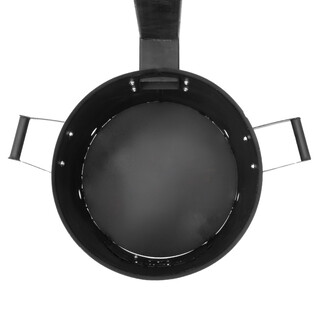 FlameFusion Utschak M Feuerofen mit Abzugsrohr | Uchag mit 12 Liter Kazan | Grillen & Kochen mit Outdoork�che