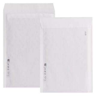 100 Papierpolsterversandtaschen 250 x 350 mm Wei� Versandtaschen mit Papierpolster