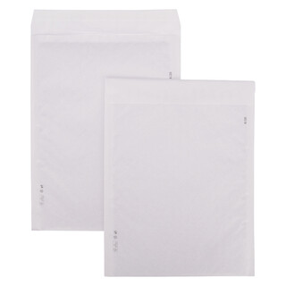 100 Papierpolsterversandtaschen 370 x 480 mm Wei� Versandtaschen mit Papierpolster