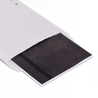 100 Papierpolsterversandtaschen 370 x 480 mm Wei� Versandtaschen mit Papierpolster