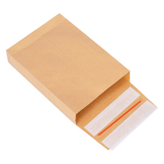 1000 Faltentaschen 229x162x40 mm mit Klotzboden, doppelte Haftklebung und Aufrei�faden Versandtasche