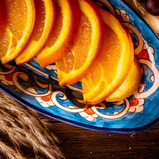 Lagan Rishtan Servierteller Keramikteller � 26 - 29 cm - Usbekische Servierplatte mit handbemaltem Design