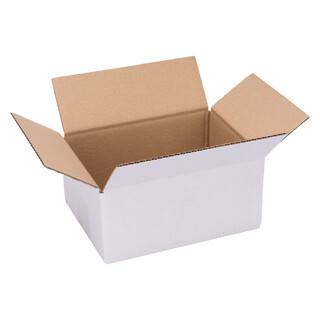verpacking 400 Faltkartons 200 x 150 x 90 mm Wei� (Au�enma� 205 x 155 x 100 mm) KK 10 1-wellig Versandkarton f�r kleine Waren DHL P�ckchen S DPD XS GLS XS Hermes P�ckchen kleine Kartons