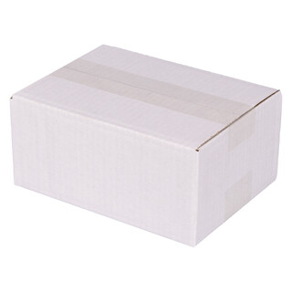 verpacking 400 Faltkartons 200 x 150 x 90 mm Wei� (Au�enma� 205 x 155 x 100 mm) KK 10 1-wellig Versandkarton f�r kleine Waren DHL P�ckchen S DPD XS GLS XS Hermes P�ckchen kleine Kartons