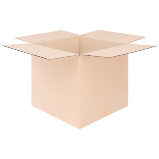 verpacking 20 Faltkartons 500 x 500 x 500 mm Braun (Au�enma� 505 x 505 x 510 mm) KK 116 1-wellig Versandkarton f�r mittelgro�e Waren DHL Paket DPD GLS Hermes Kartons