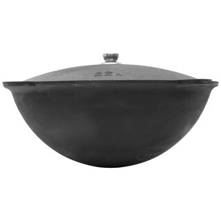 FlameFusion Utschak XL Feuerofen Set inkl. 22 Liter Kazan & Flansch-Mangal Aufsatz Uchag Grillen & Kochen mit Outdoork�che