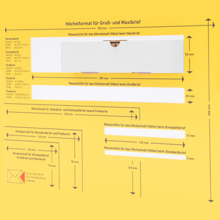 verpacking Maxibriefkartons 180 x 130 x 45 mm Maxibrief Wei� MB 2 Innenma� von 170 x 125 x 41 mm Versand Post Faltschachtel Versandschachtel B�chersendung - optimal geeignet f�r den Versand 500 St�ck