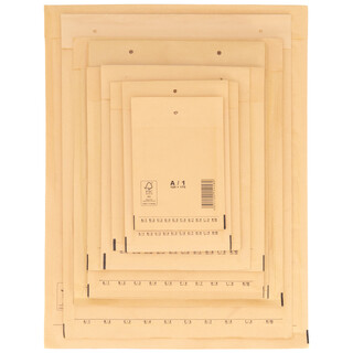 verpacking 400 Luftpolstertaschen 120x175 mm A1 Versandtaschen Braun - Luftpolsterumschlag Polsterumschl�ge selbstklebend