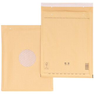 verpacking 800 Luftpolstertaschen 290x370 mm H8 Versandtaschen Braun - Luftpolsterumschlag Polsterumschl�ge selbstklebend