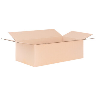 verpacking 50 Faltkartons 590 x 290 x 180 mm Braun (Au�enma� 595 x 295 x 190 mm) KK 123 1-wellig Versandkarton f�r Waren DHL Paket DPD GLS Hermes Kartons