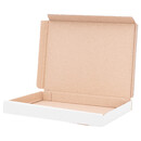 verpacking 100 Gro�briefkartons Wei� 165x125x20 mm - A6 -...