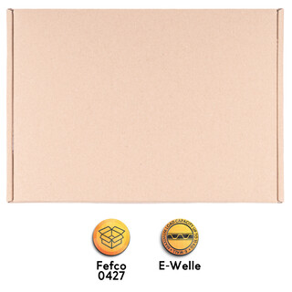 verpacking 300 Gro�briefkartons Braun 230x160x20 mm - A5 - Versand Post Faltschachtel Kalenderverpackung B�chersendung - optimal geeignet f�r den Versand