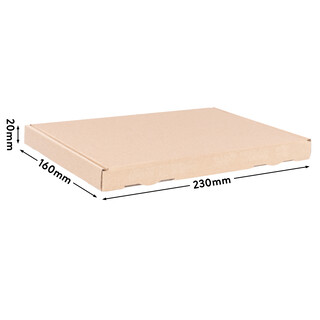 verpacking 500 Gro�briefkartons Braun 230x160x20 mm - A5 - Versand Post Faltschachtel Kalenderverpackung B�chersendung - optimal geeignet f�r den Versand