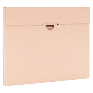 verpacking 25 Gro�briefkartons Braun 245x195x20 mm - simple Faltart - Versand Post Faltschachtel Kalenderverpackung B�chersendung - optimal geeignet f�r den Versand