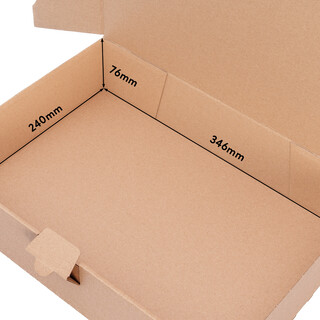 verpacking DHL Kleinpaket Braun 350 x 250 x 80 mm [Gr��e und St�ckzahl w�hlbar] 1-wellige Versandkartons [Warenpost wird zu DHL Kleinpaket] portooptimierte Versandgr��e f�r kleine Waren 300 St�ck